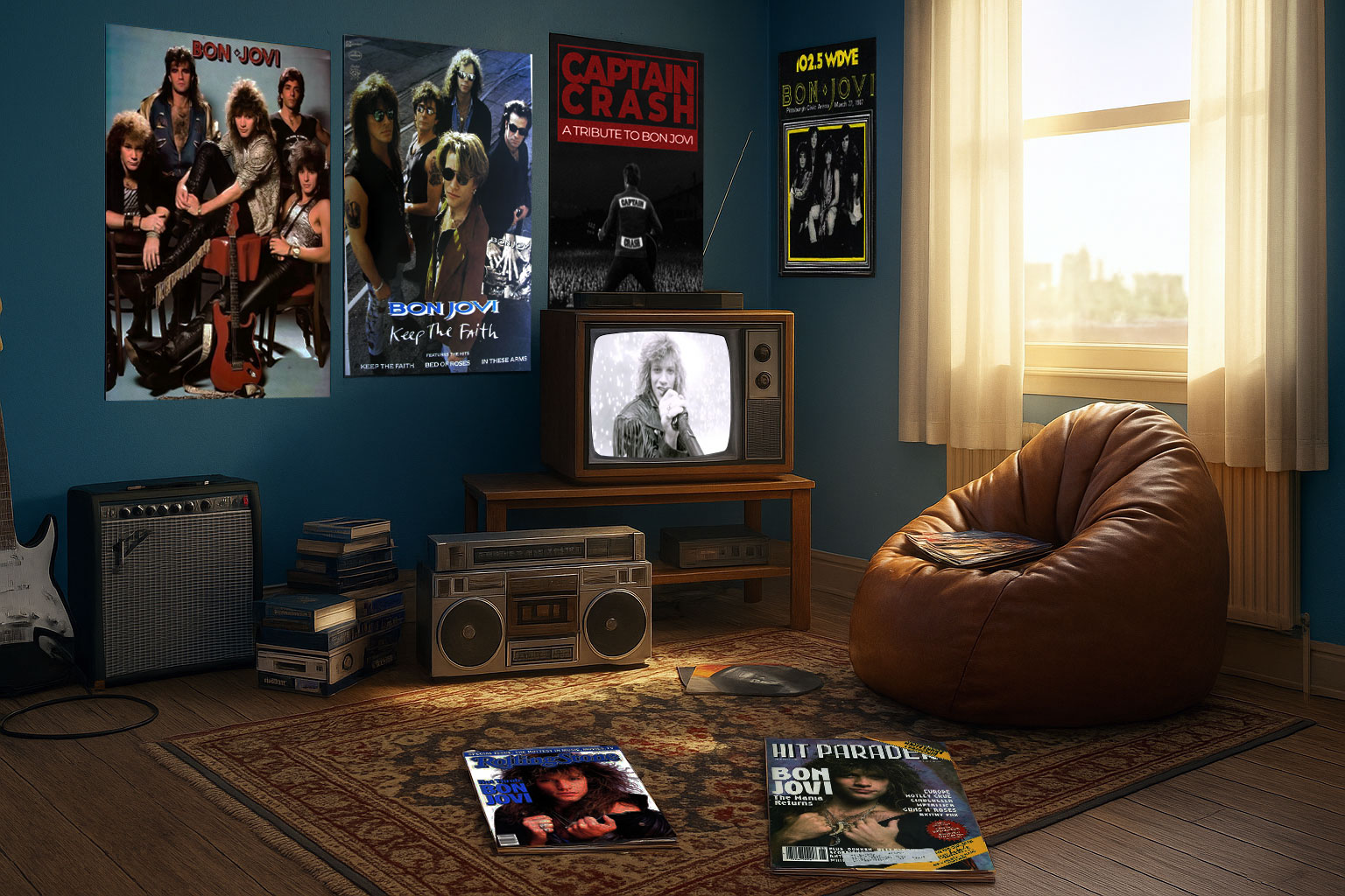 Captain-Crash---Our-Bedroom-2